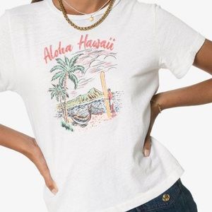 Re/Done hawaii t shirt